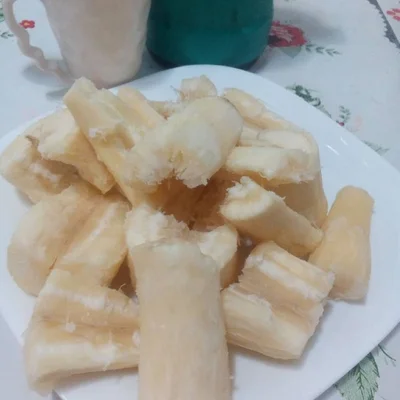 Recipe of boiled cassava on the DeliRec recipe website