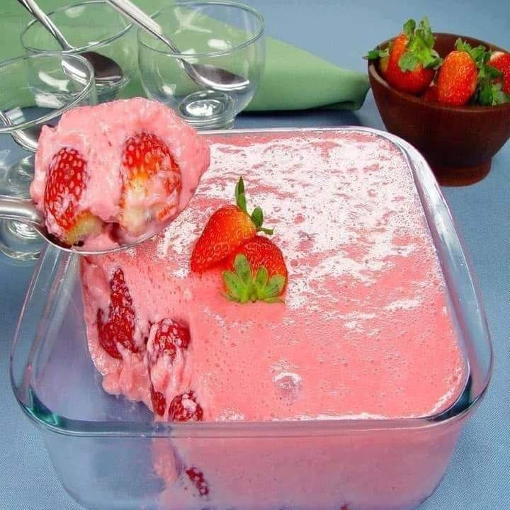 Photo of the STRAWBERRY MOUSE – recipe of STRAWBERRY MOUSE on DeliRec