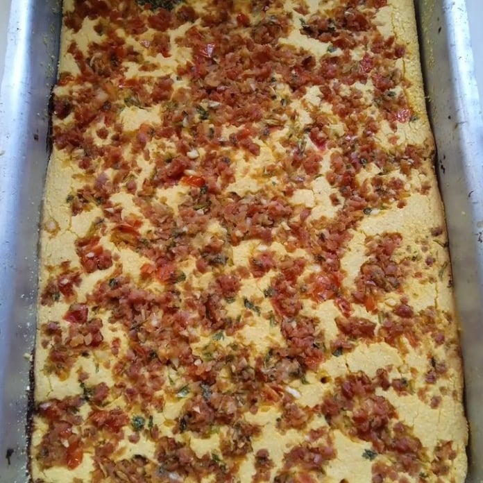 Foto da Torta salgada de Flocão de milho - receita de Torta salgada de Flocão de milho no DeliRec