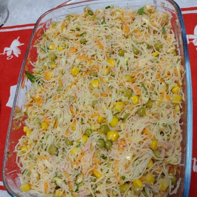 Recipe of Bifum Macaroni Salad on the DeliRec recipe website