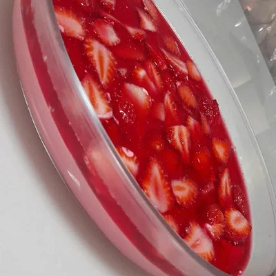 Recipe of Easy Strawberry Mousse on the DeliRec recipe website