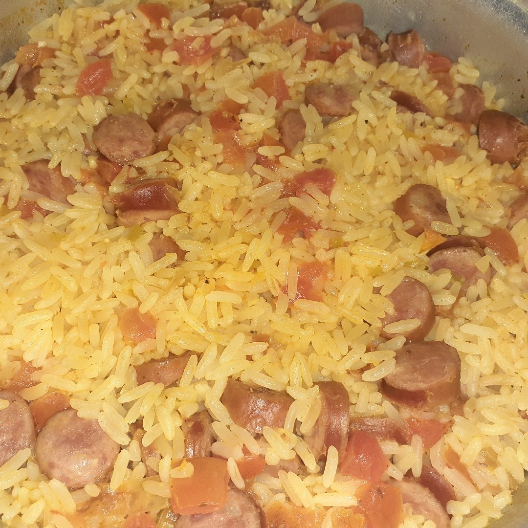 Photo of the Rice with thin sausage. – recipe of Rice with thin sausage. on DeliRec