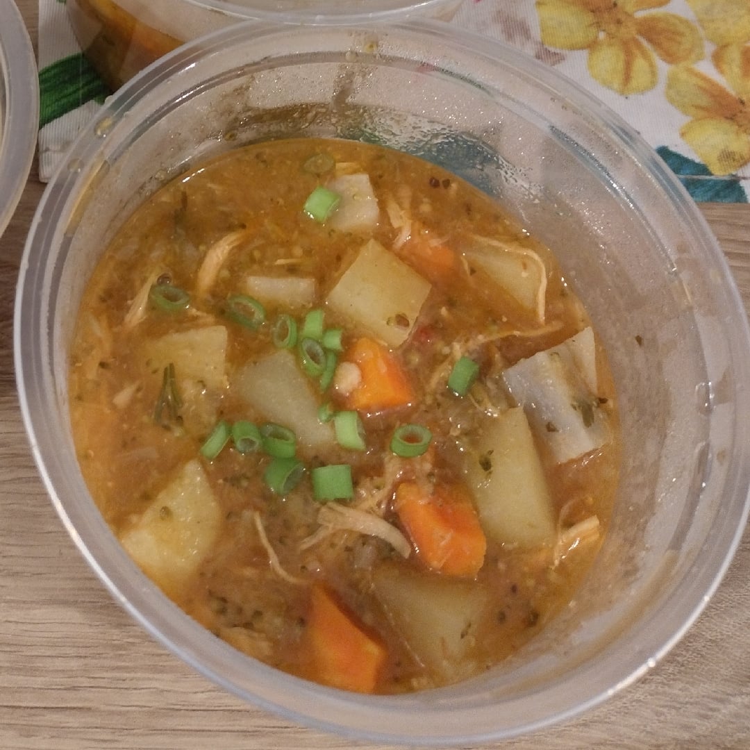Photo of the Vegetable Detox Soup with Chicken – recipe of Vegetable Detox Soup with Chicken on DeliRec