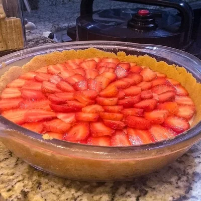 Recipe of Strawberry pie on the DeliRec recipe website