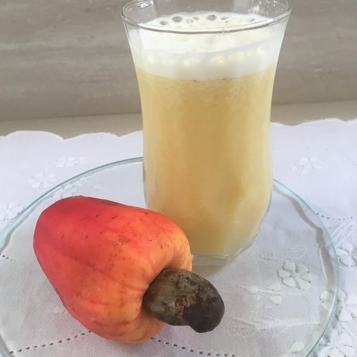 Photo of the Cashew juice made from the fruit – recipe of Cashew juice made from the fruit on DeliRec