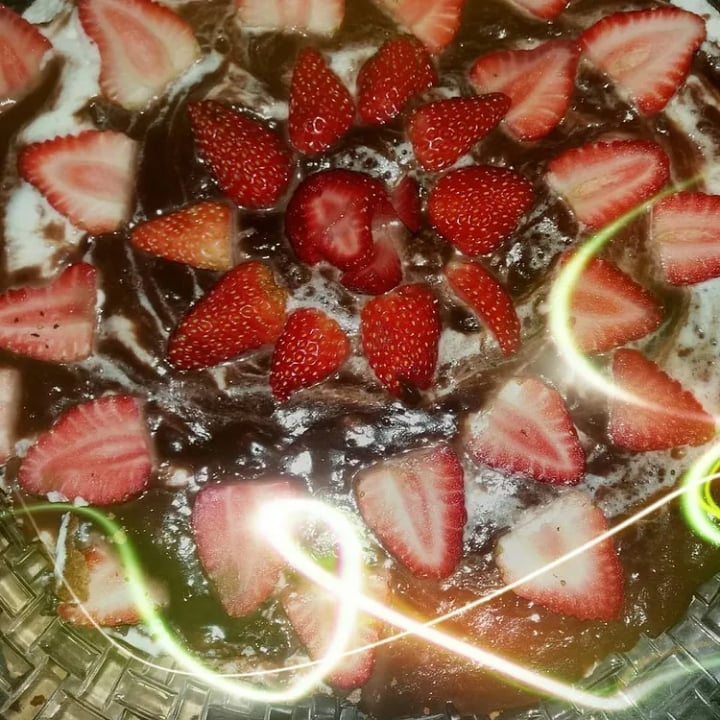 Photo of the STRAWBERRY PIE WITH CHOCOLATE – recipe of STRAWBERRY PIE WITH CHOCOLATE on DeliRec