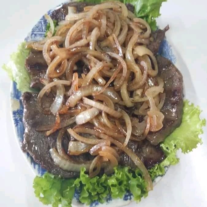 Photo of the onion fillet – recipe of onion fillet on DeliRec