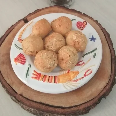Recipe of Cassava and Chicken Ball on the DeliRec recipe website