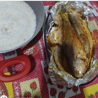 Recipe of roasted white hake on the DeliRec recipe website