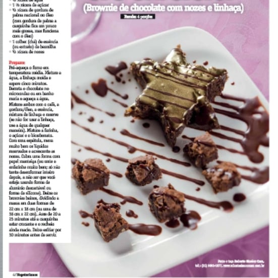 Foto da Brownie de chocolate e café.  - receita de Brownie de chocolate e café.  no DeliRec