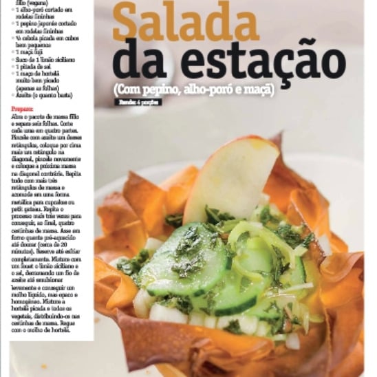 Photo of the Fillo Pasta Seasonal Salad – recipe of Fillo Pasta Seasonal Salad on DeliRec