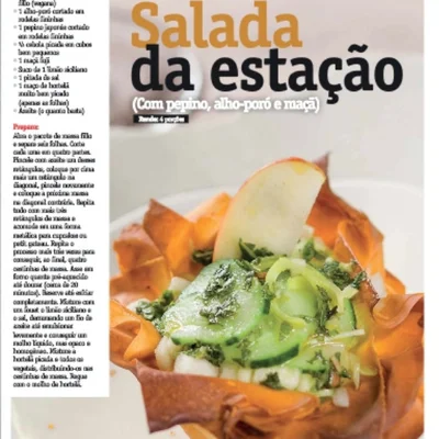 Recipe of Fillo Pasta Seasonal Salad on the DeliRec recipe website