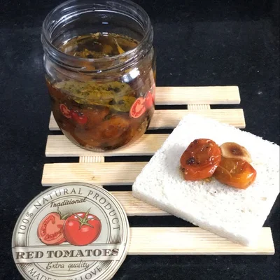 Recipe of canned tomatoes on the DeliRec recipe website