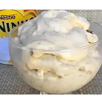 Recipe of Ice cream with just 2 ingredients on the DeliRec recipe website