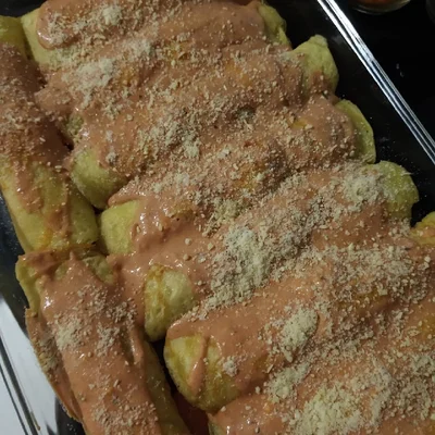 Recipe of Tuscan sausage pancakes on the DeliRec recipe website
