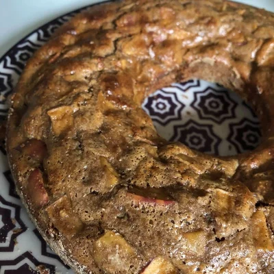 Recipe of Apple, Cinnamon and Oatmeal Cake on the DeliRec recipe website
