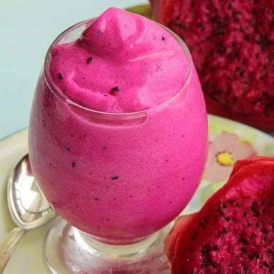 Recipe of pitaya cream on the DeliRec recipe website