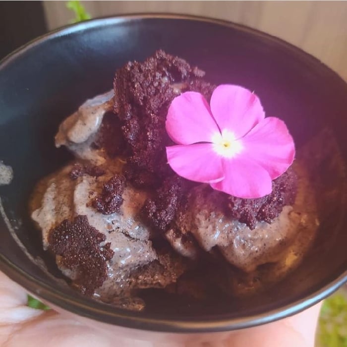 Photo of the Vegan banana-based Tahini Black ice cream – recipe of Vegan banana-based Tahini Black ice cream on DeliRec