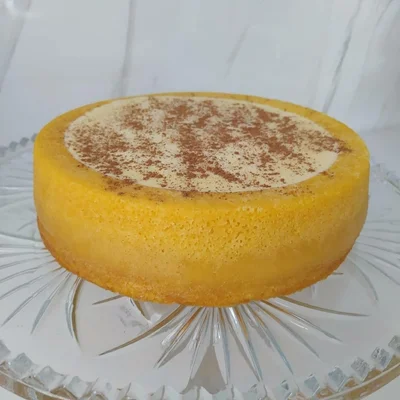 Recipe of Corn cake with curau brigadeiro on the DeliRec recipe website