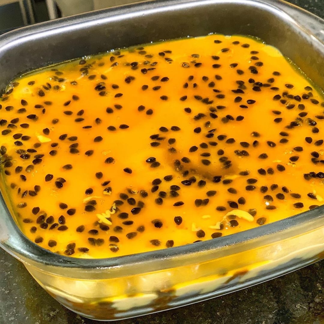 Photo of the Passion Fruit Mousse in the shell or Pyrex – recipe of Passion Fruit Mousse in the shell or Pyrex on DeliRec