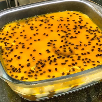 Recipe of Passion Fruit Mousse in the shell or Pyrex on the DeliRec recipe website