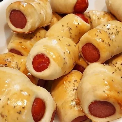 Recipe of sausage roll on the DeliRec recipe website