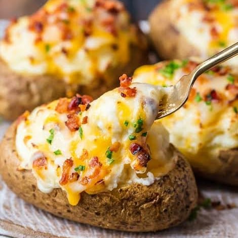 Photo of the Double Baked Potatoes – recipe of Double Baked Potatoes on DeliRec