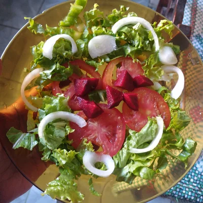 Receita de Salada colorida no site de receitas DeliRec