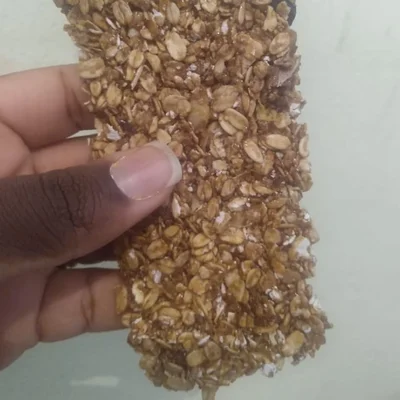 Recipe of homemade cereal bar on the DeliRec recipe website