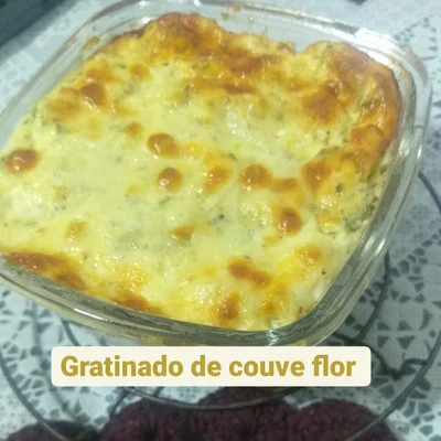 Recipe of cauliflower gratin on the DeliRec recipe website