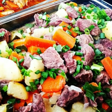 Foto da Salada de carne seca com legumes  - receita de Salada de carne seca com legumes  no DeliRec