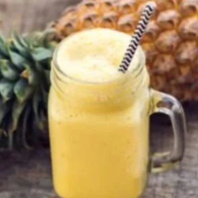 Recette de smoothie à l'ananas sur le site de recettes DeliRec
