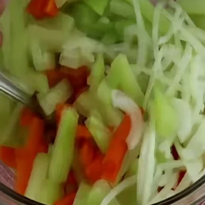 Recipe of chayote with peppers on the DeliRec recipe website