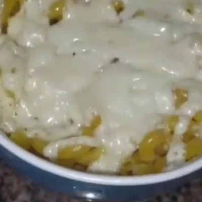Recipe of Macaroni seasoned with cheese on the DeliRec recipe website