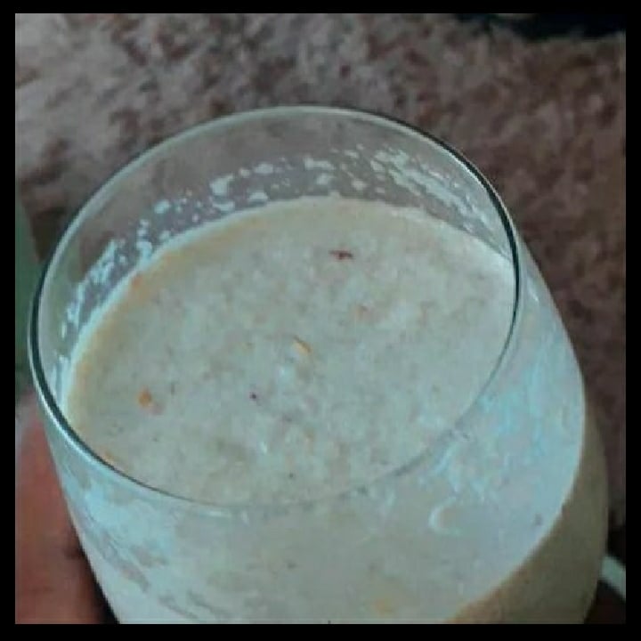Photo of the Banana smoothie with apple and oatmeal – recipe of Banana smoothie with apple and oatmeal on DeliRec
