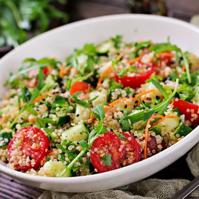 Recipe of Delicious Quinoa Salad on the DeliRec recipe website