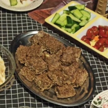 Photo of the Baked kibbeh with salad – recipe of Baked kibbeh with salad on DeliRec