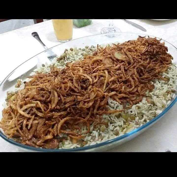 Photo of the RICE WITH LENTIL AND FRIED ONION – recipe of RICE WITH LENTIL AND FRIED ONION on DeliRec