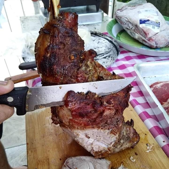Photo of the LEG IN THE BARBECUE – recipe of LEG IN THE BARBECUE on DeliRec