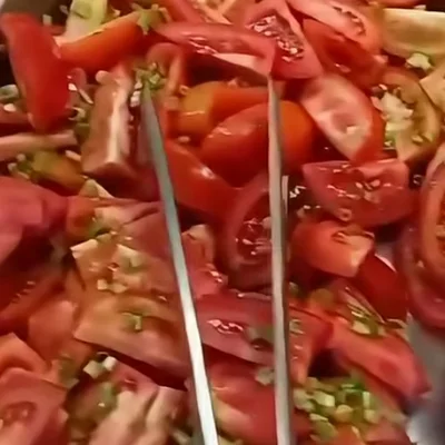 Recipe of chopped tomato on the DeliRec recipe website