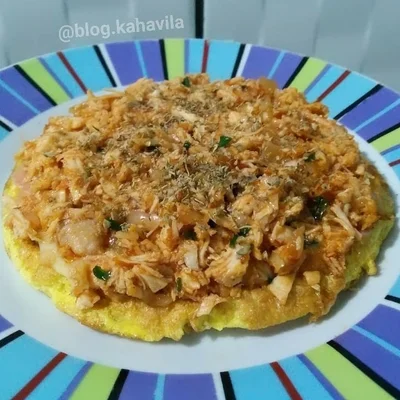 Recipe of Mini pizza with oat crust on the DeliRec recipe website