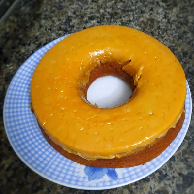 Recipe of inverted cake on the DeliRec recipe website