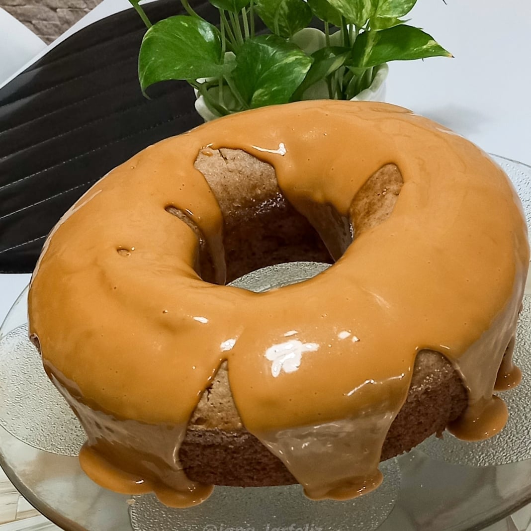 Photo of the Cinnamon Cake with Dulce de Leche Icing – recipe of Cinnamon Cake with Dulce de Leche Icing on DeliRec