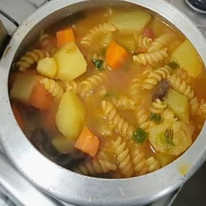 Photo of the Vegetable Soup With Pasta – recipe of Vegetable Soup With Pasta on DeliRec
