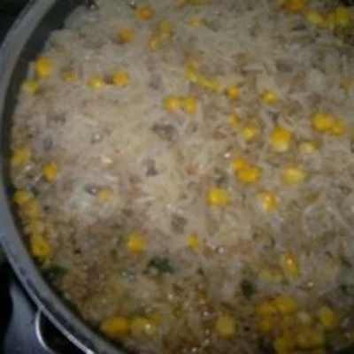 Recipe of Rice with minced meat on the DeliRec recipe website