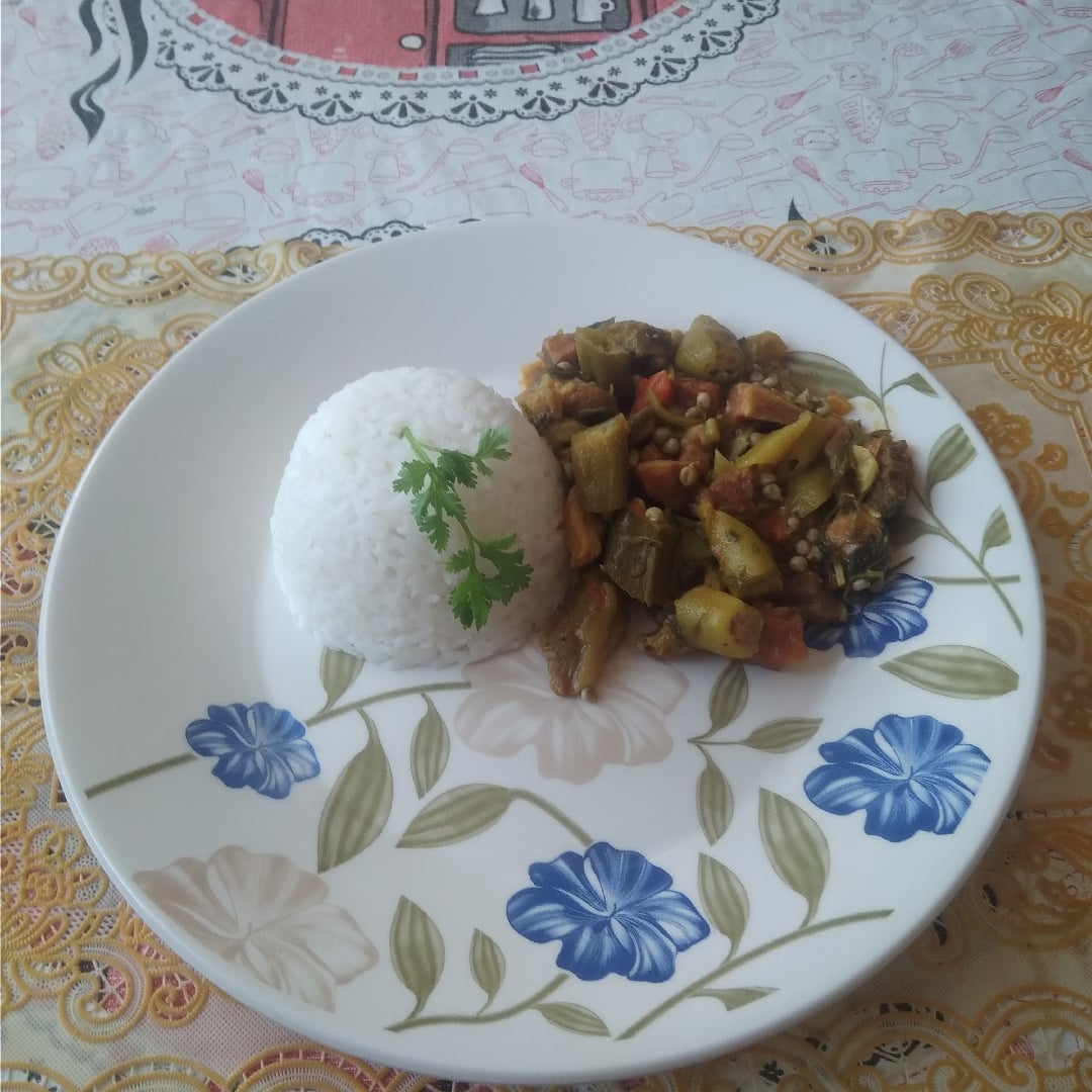 Photo of the Okra with meats – recipe of Okra with meats on DeliRec