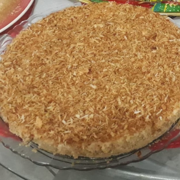 Photo of the Dulce de leche pie with burnt coconut – recipe of Dulce de leche pie with burnt coconut on DeliRec