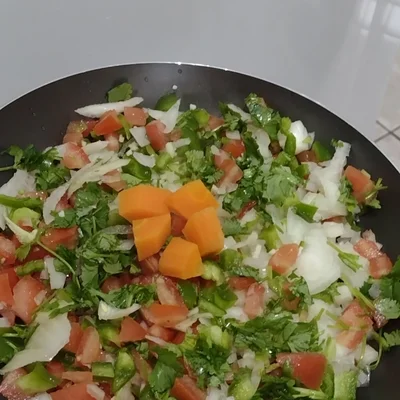 Recipe of vinaigrette salad on the DeliRec recipe website