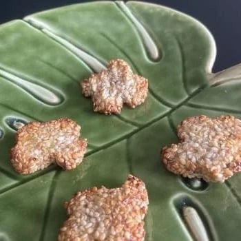 Photo of the BANANA BISCUITS WITH SESAME – recipe of BANANA BISCUITS WITH SESAME on DeliRec