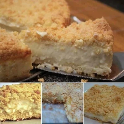 Creamy Pie with Crispy Farofa